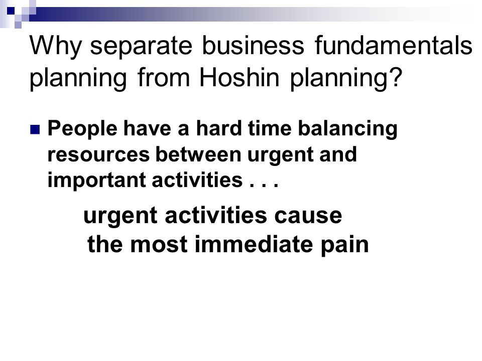 Business Fundamentals: Business Planning